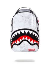 WHITE MARBLE BACKPACK