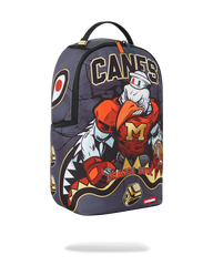 CANES MUSCLE UNIVERSITY OF MIAMI BACKPACK (WITH WARREN SAPP)