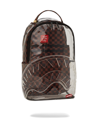 LOUD AND CLEAR - CLEAR DLX BACKPACK