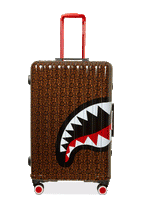 FRENZY SHARKS SHARKNAUTICS HARDSHELL FULL-SIZE LUGGAGE