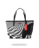 TRIPPY CHECK TOTE