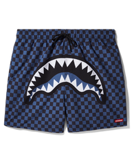 MIDNIGHT MAGIC SHARKS IN PARIS SWIM SHORTS