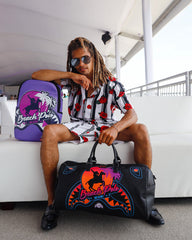 MIAMI BEACH POLO COLLAB BACKPACK (DLXV-PURPLE)