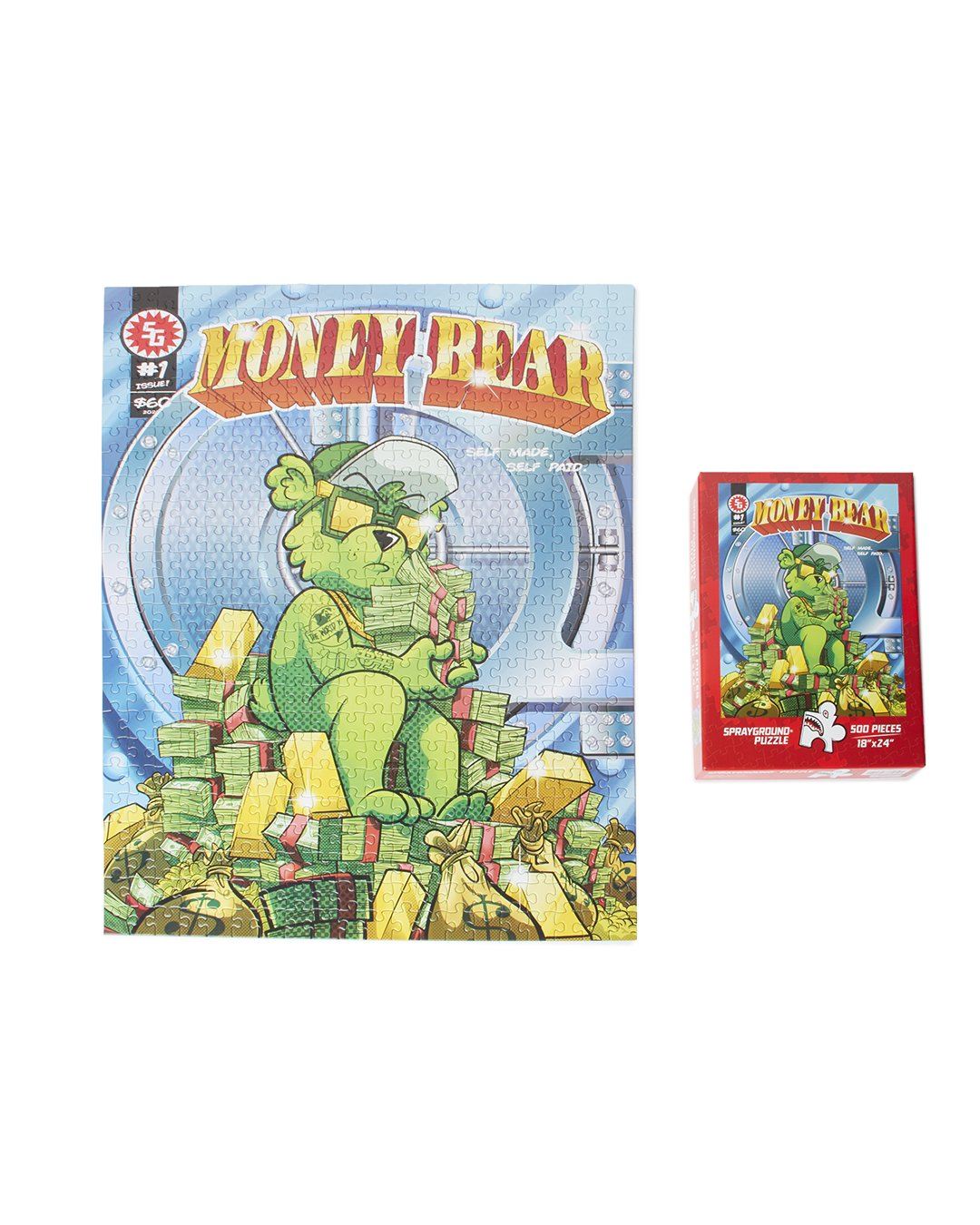 SPRAYGROUND MONEY BEAR PUZZLE (500 pcs)