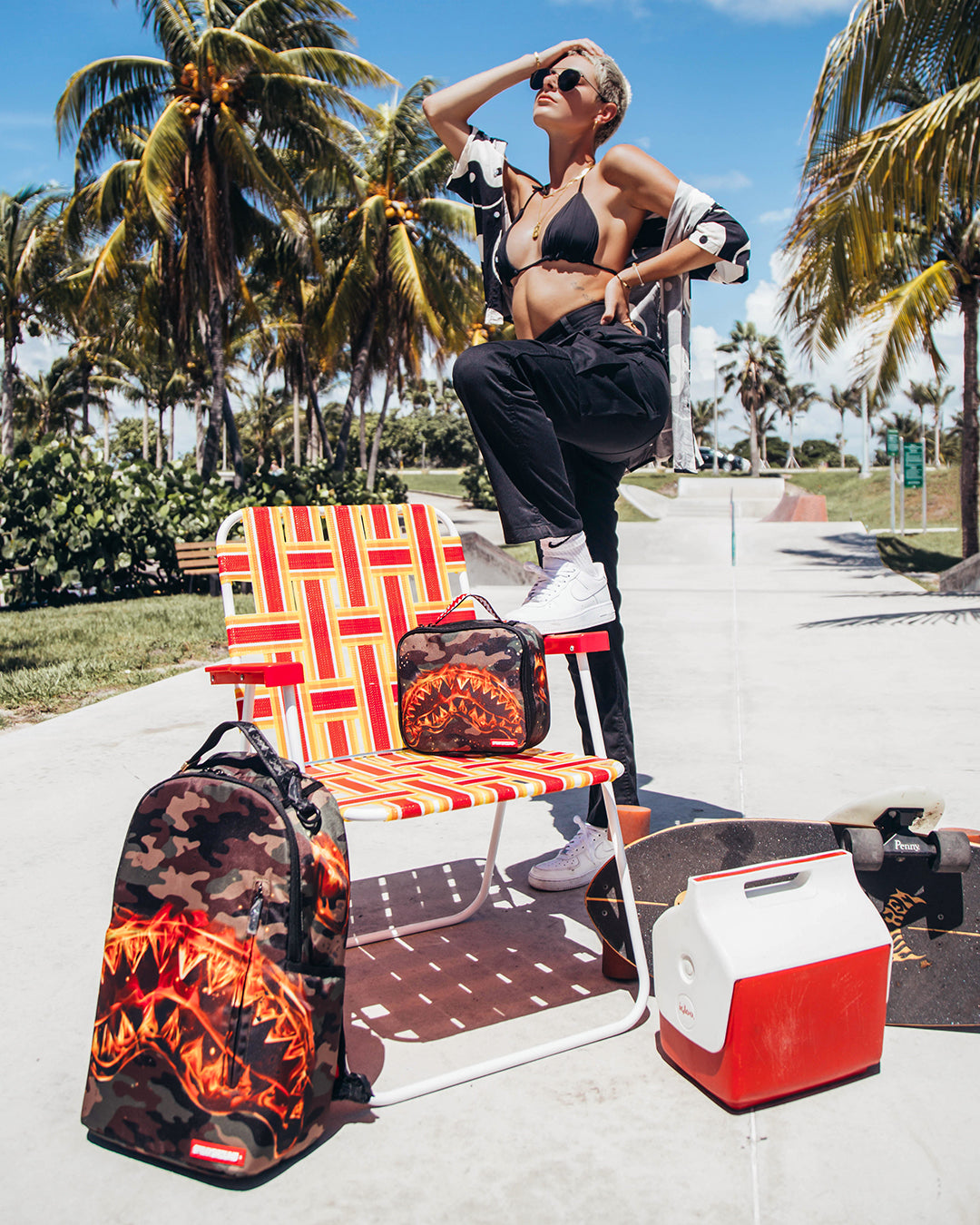 THE LIL TJAY BURNER SHARK DLX BACKPACK
