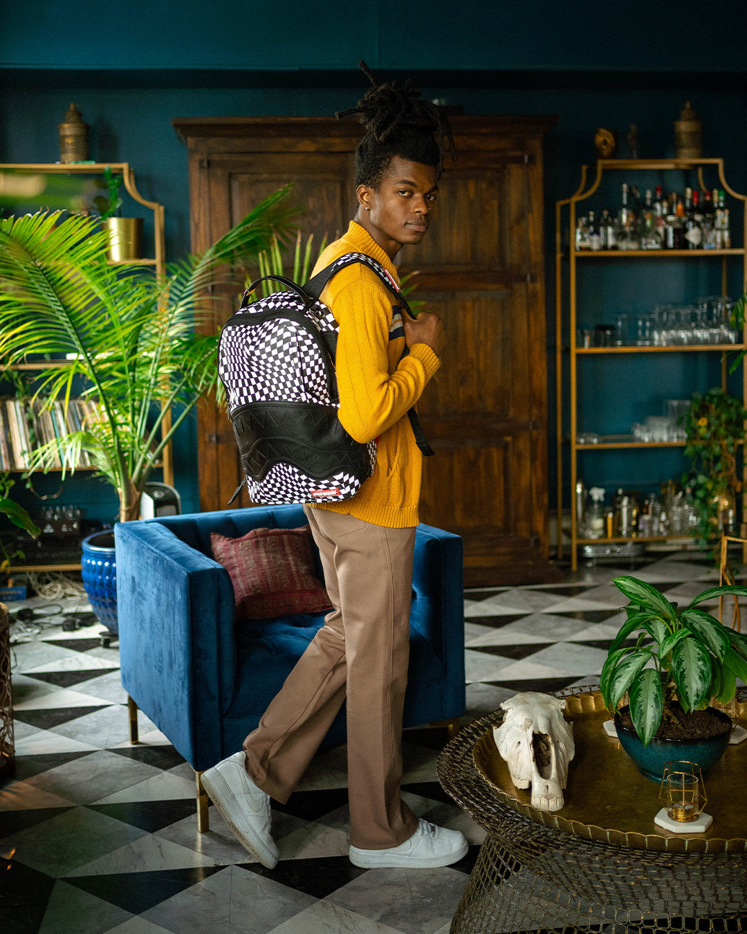 TRIPPY CHECK DLX BACKPACK