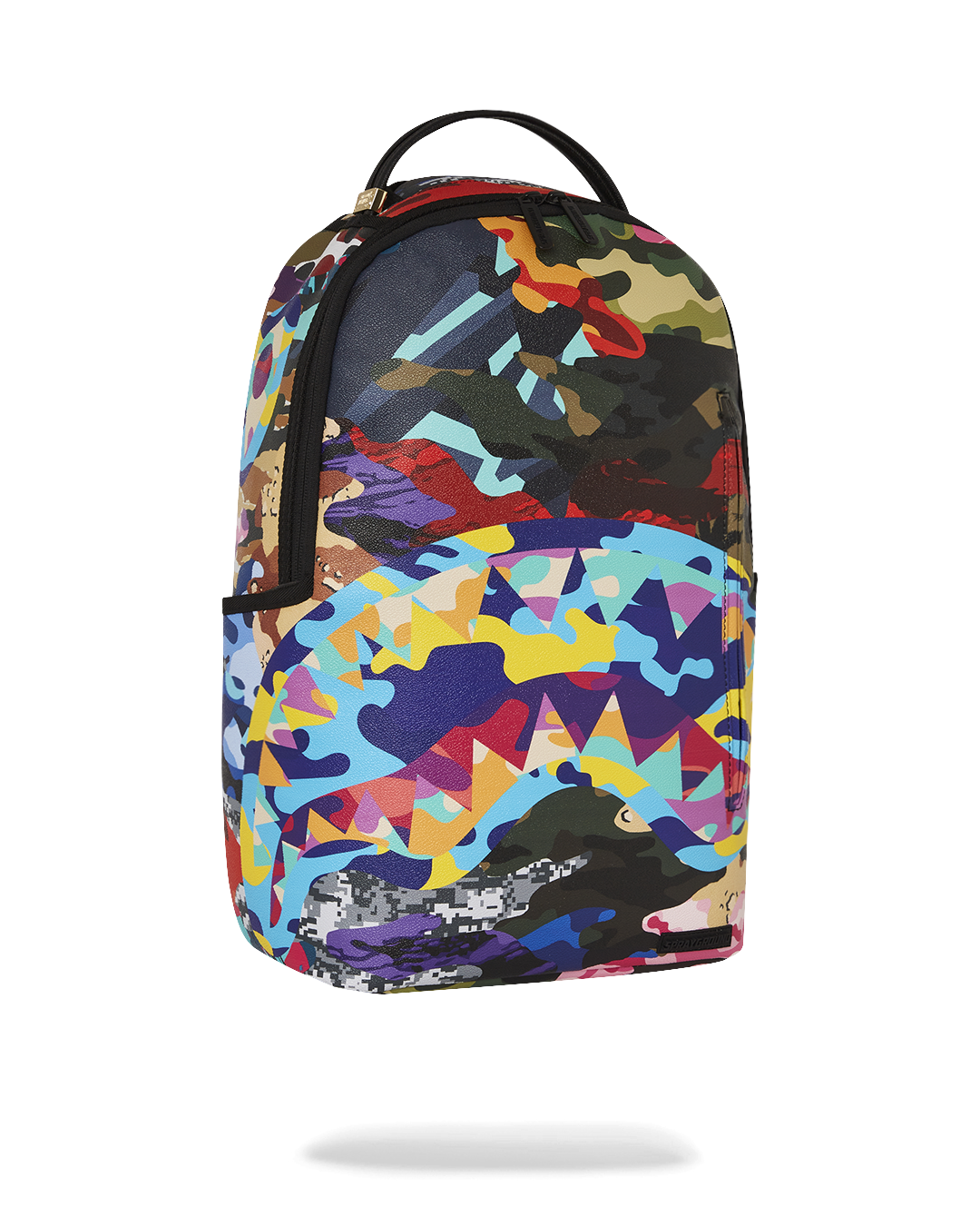 SLICED AND DICED CAMO BACKPACK