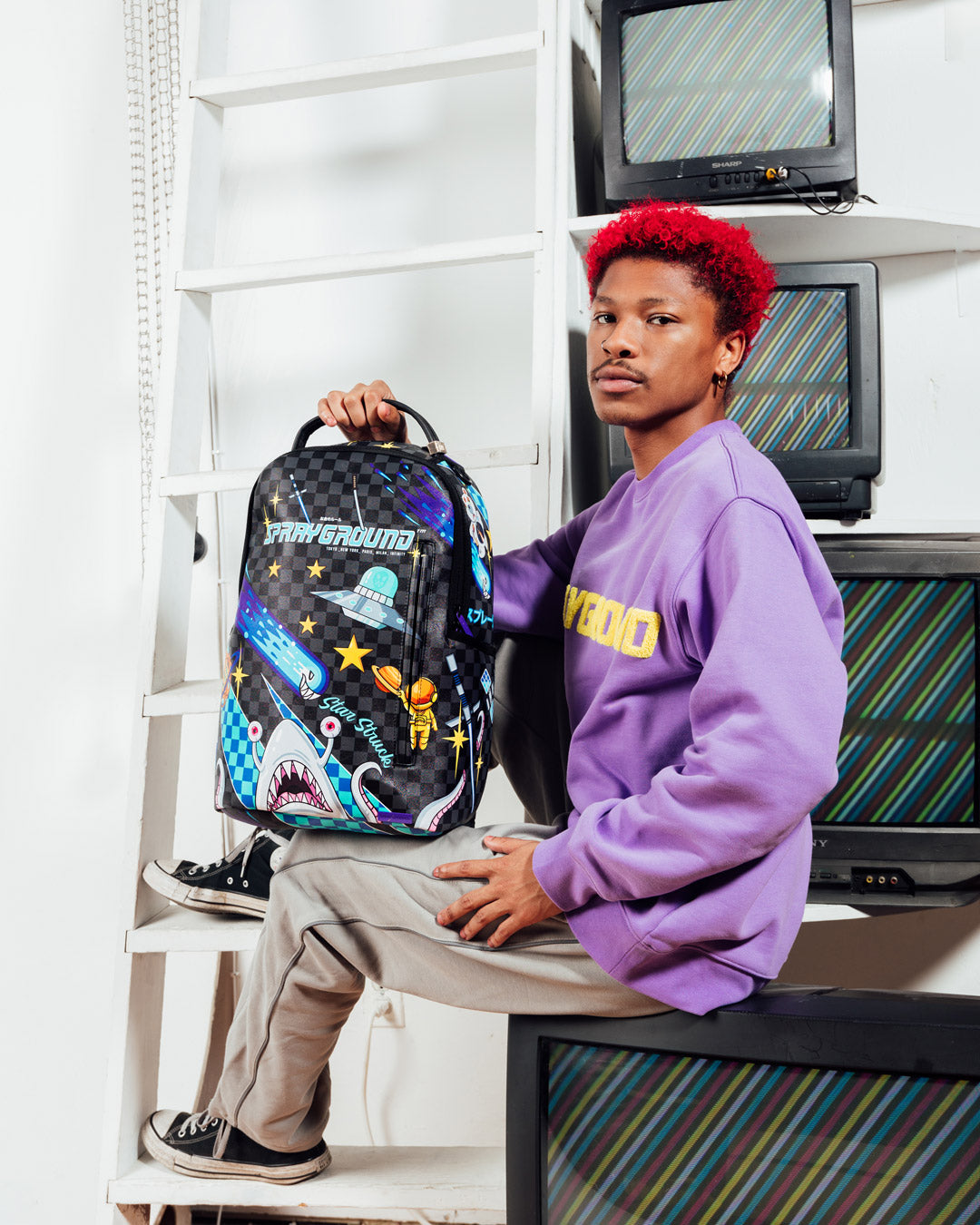 WTF ALIEN INVASION BACKPACK (DLXV)