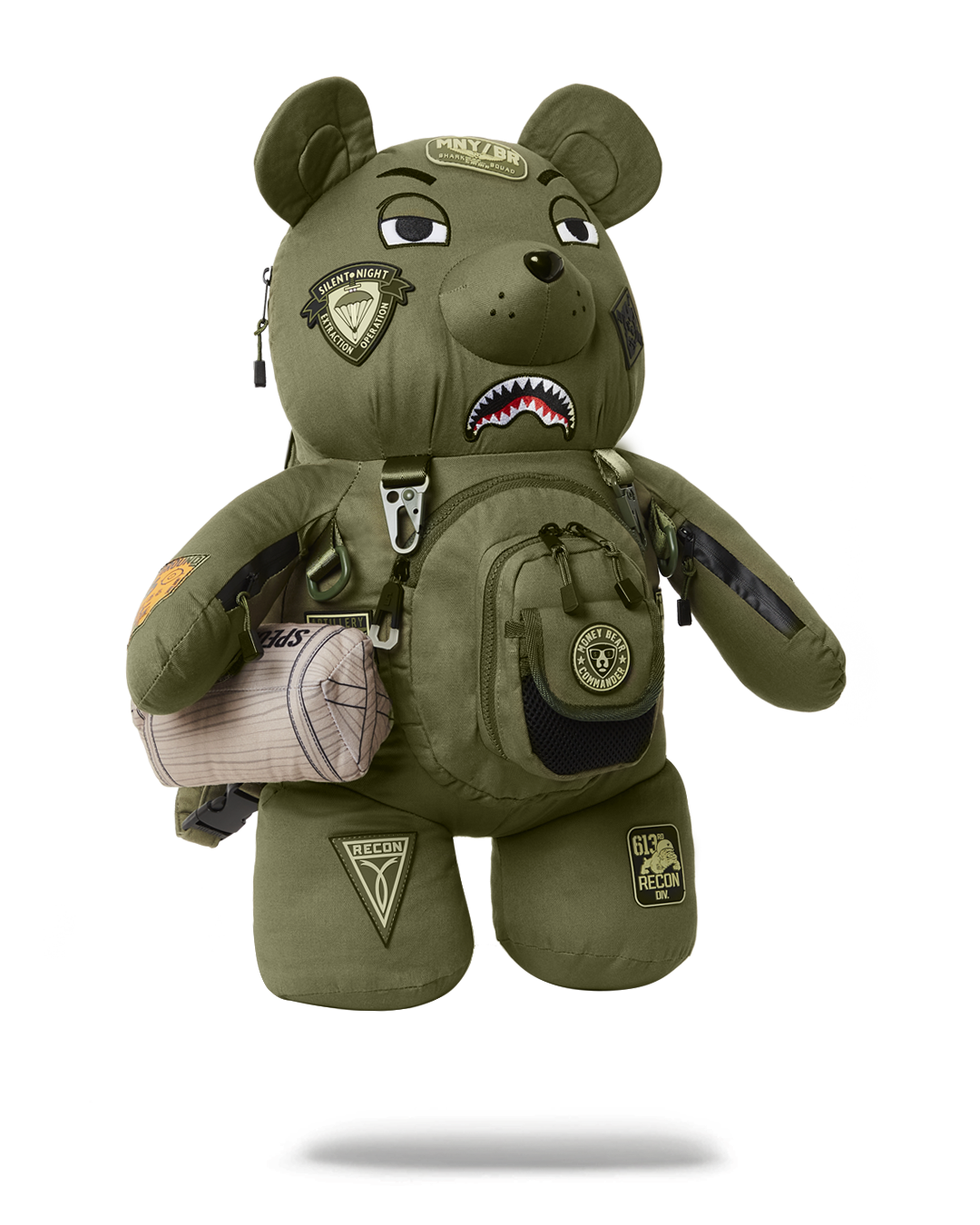 SPECIAL OPS FULL THROTTLE MONEYBEAR TEDDYBEAR BACKPACK