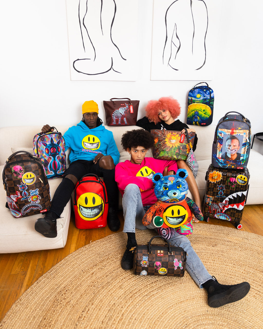 SMILE BIG GRIN RON ENGLISH COLLAB