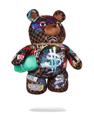 SHARKS IN PARIS THE RIZZ MONEYBEAR TEDDYBEAR BACKPACK