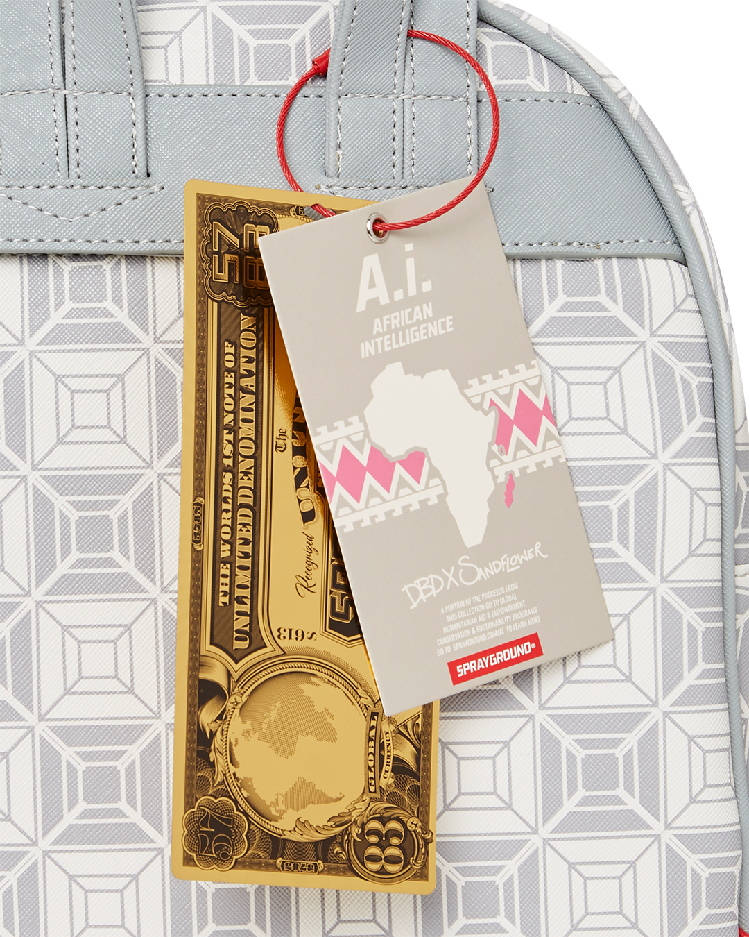 A.I.8 AFRICAN INTELLIGENCE BOOKED & BUSY SAVAGE BACKPACK