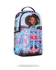 KARMA'S WORLD TURN UP THE VOLUME BACKPACK