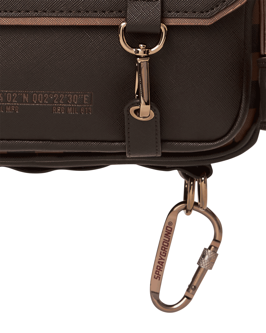 CHECKMATE ROYALE MESSENGER BRICK BAG