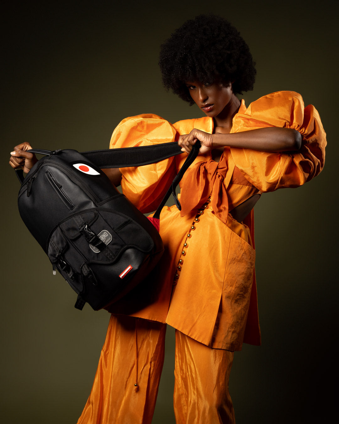 VELCRO SHARK - 3 INTERCHANGEABLE SHARKS BACKPACK (DLXV)