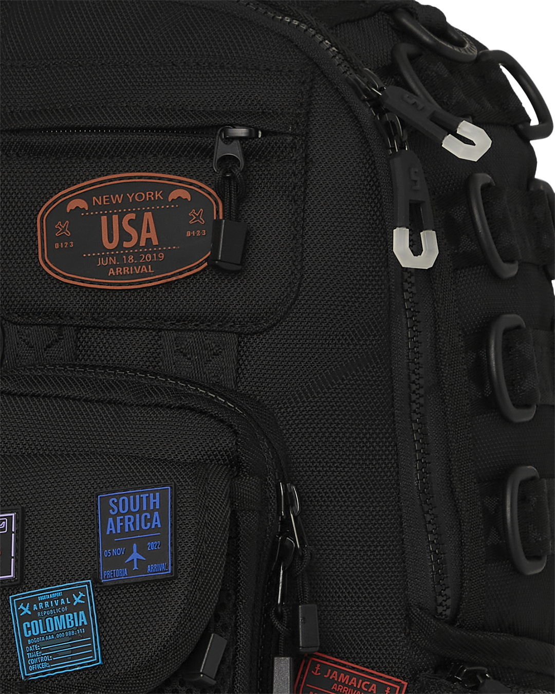 JAMES FIRST CLASS I GOT THESE STAMPS BACKPACK