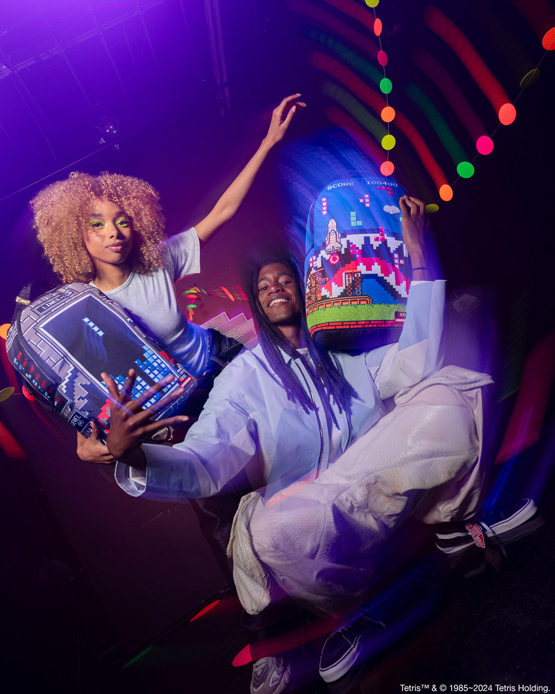 TETRIS SHARK STACKER DLXSR BACKPACK