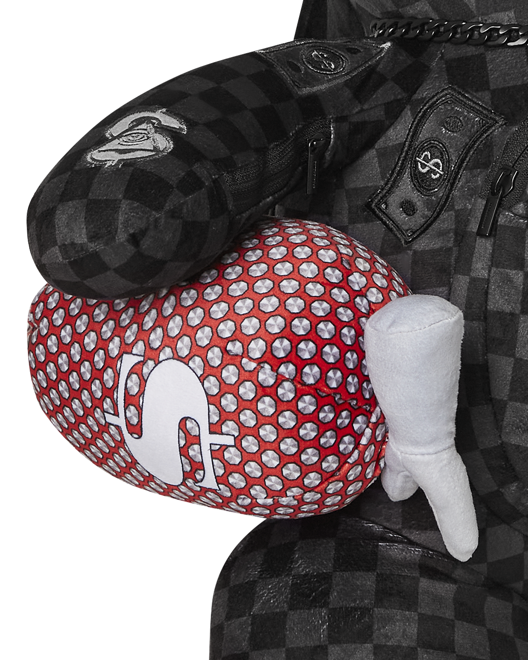RING OF FIRE MONEYBEAR TEDDYBEAR BACKPACK