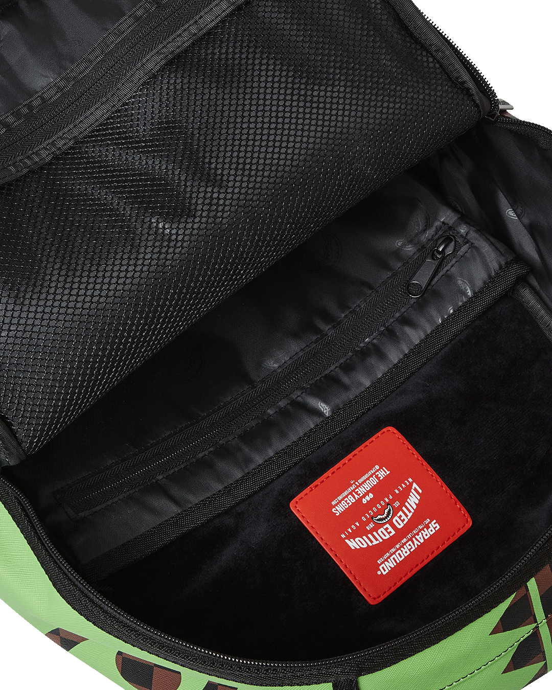 GREEN MONEY BEAR DLXSV BACKPACK