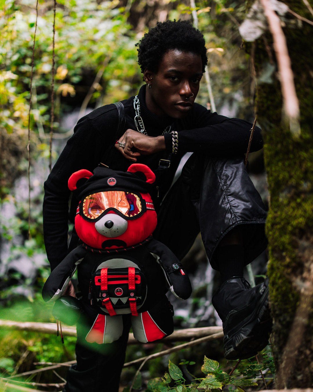 SKY HIGH SEEKERS ARCTIC GPS MONEYBEAR BACKPACK