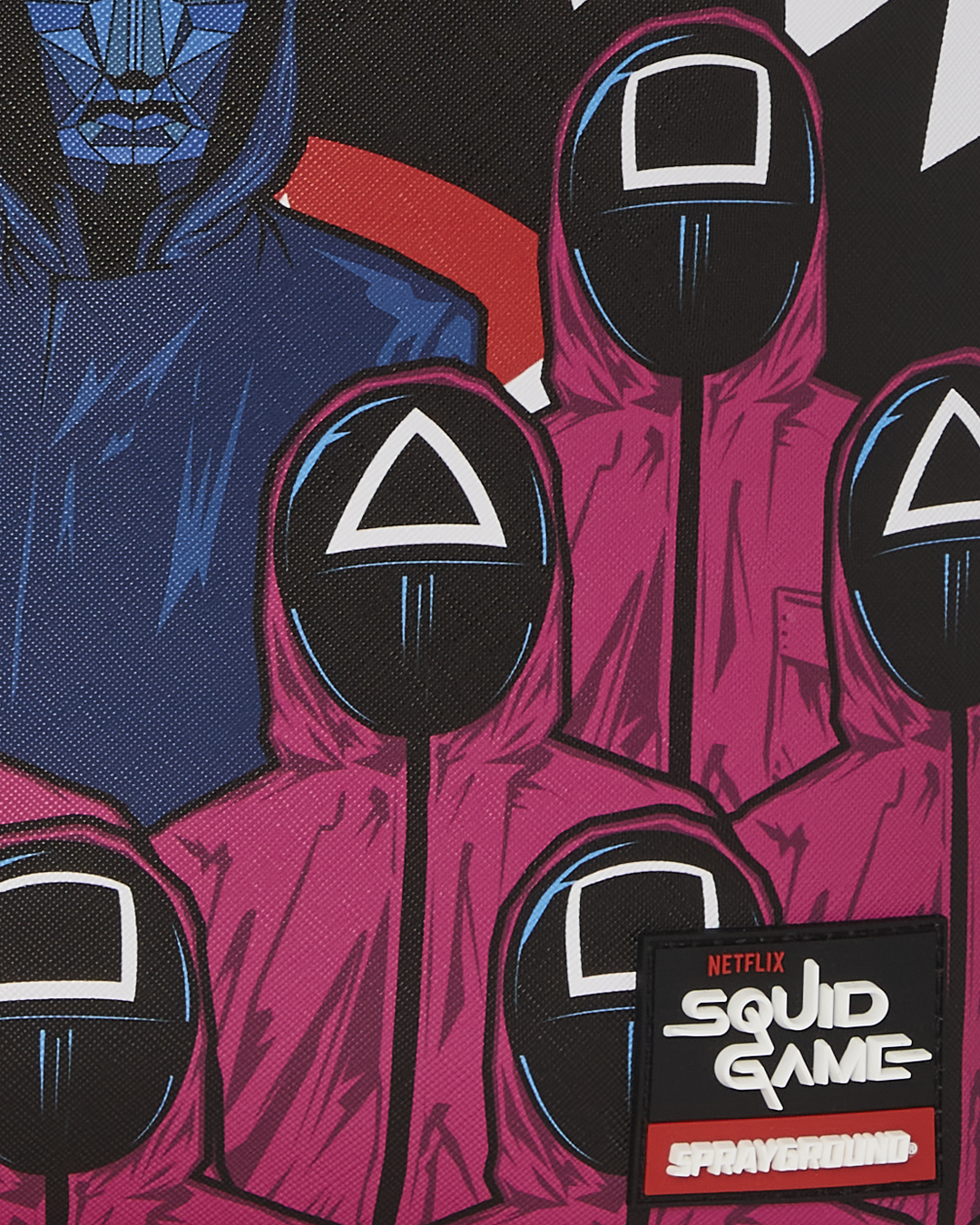 SQUID GAME COLLAB FRONT MAN & PINK GUARD SHARKS BACKPACK