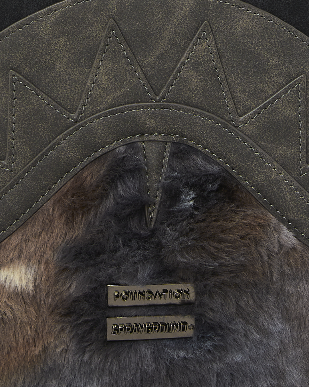 FOUNDATION DAYS FUR COAT SHARK BACKPACK