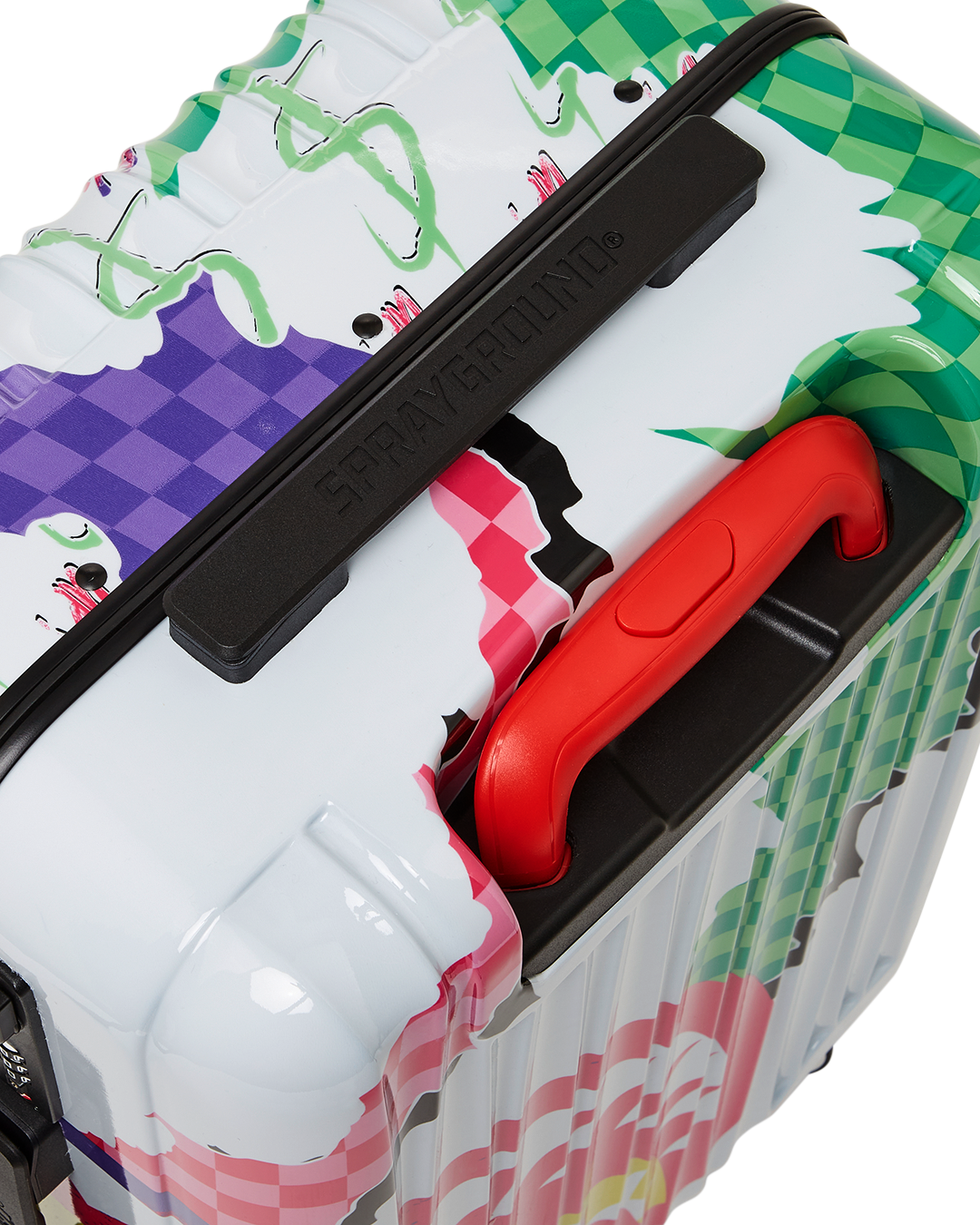 DREAMY TECHNICOLOR SHARKNAUTICS HARDSHELL CARRY-ON LUGGAGE