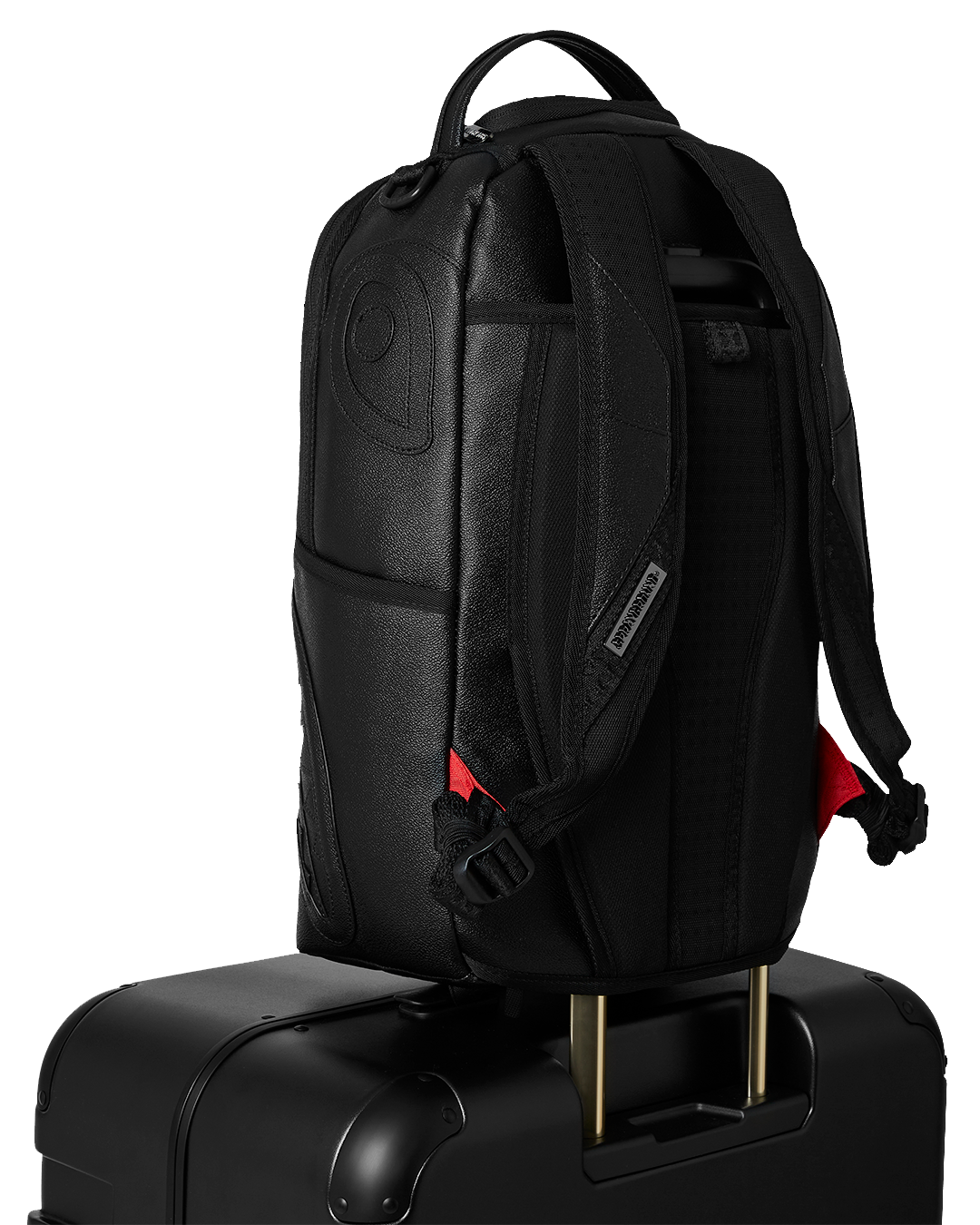 REALITY CHECK SHARKITECTURE FULL-SIZE JETBLACK LUGGAGE (GOLD HARDWARE)