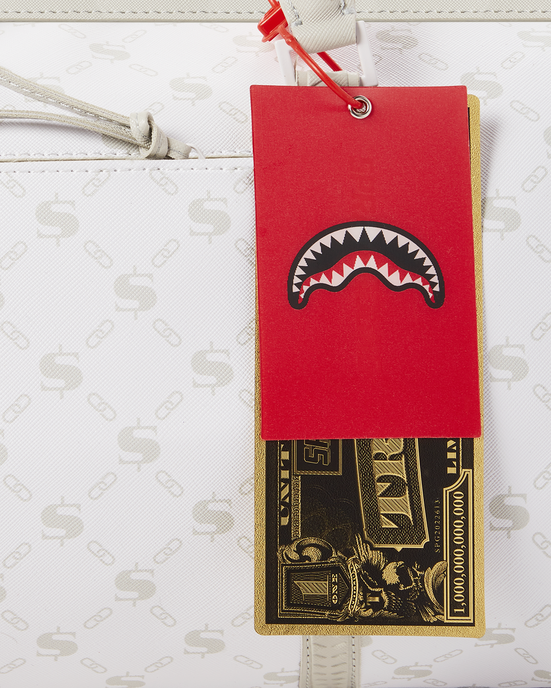 MONEY PATTERN POWDER EMPEROR DUFFLE