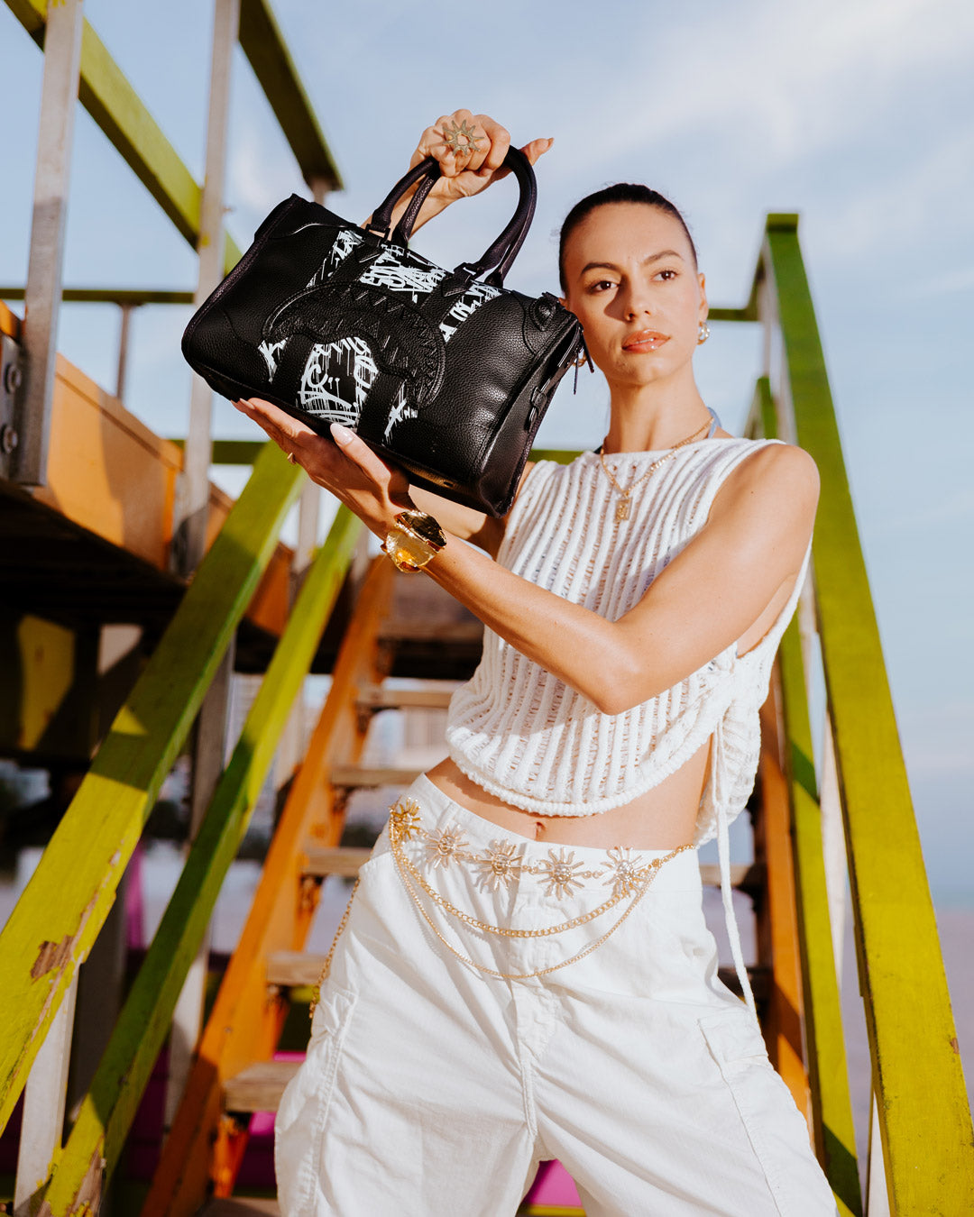 A.M.P.M PYRAMID MINI DUFFLE