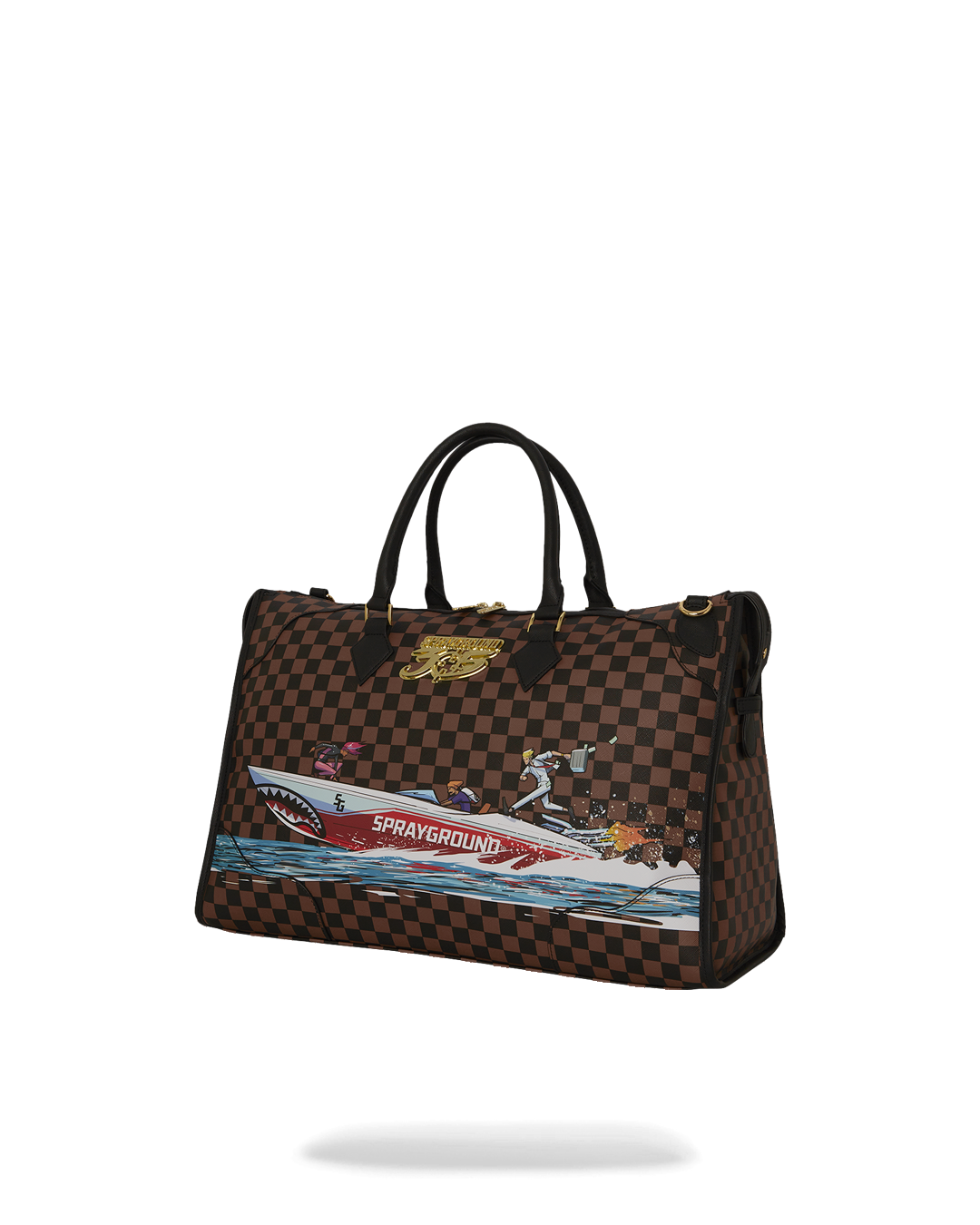 THE 305 SPEEDBOAT GETAWAY PYRAMID DUFFLE