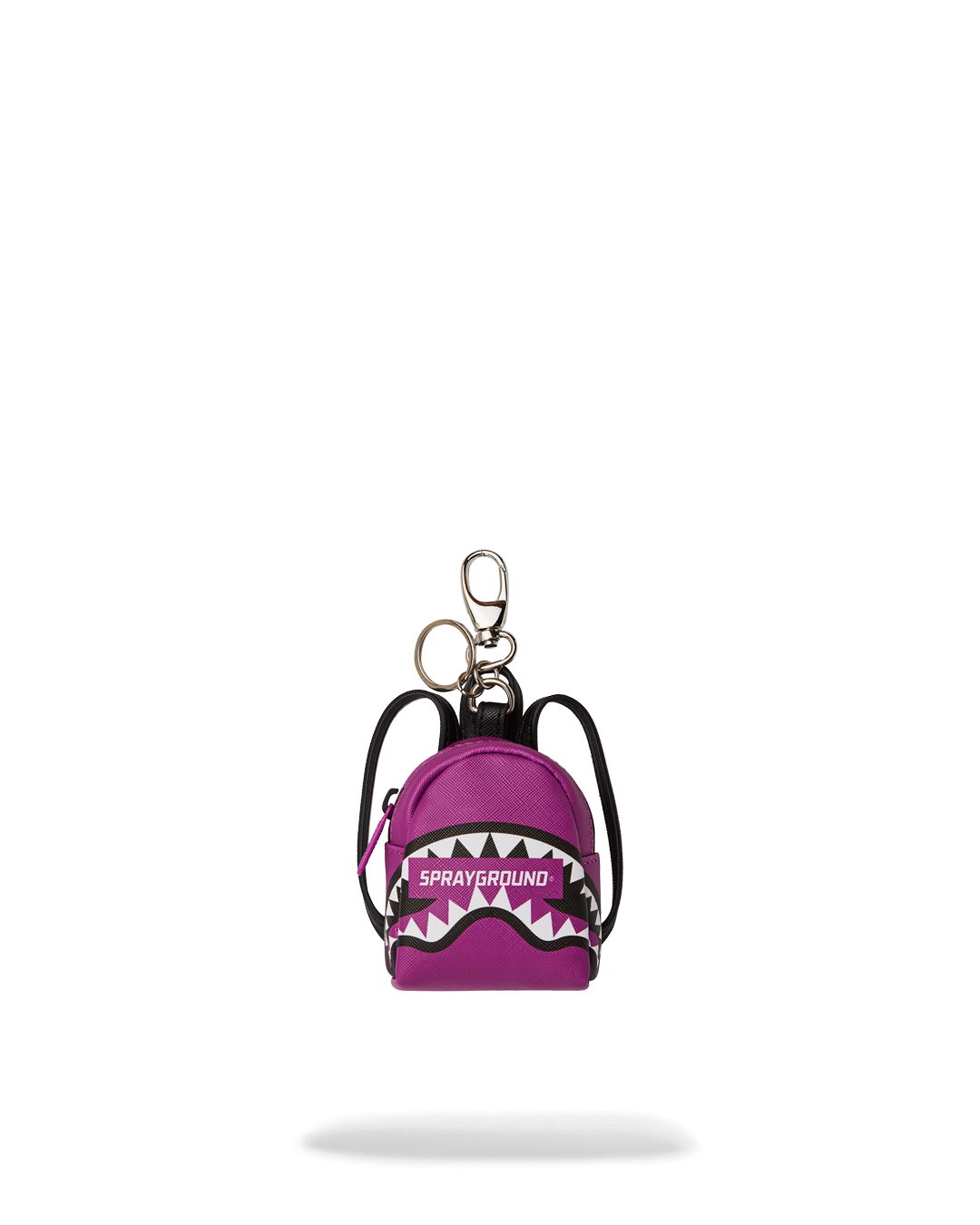 SMASH LOGO VIOLA BACKPACK KEYCHAIN