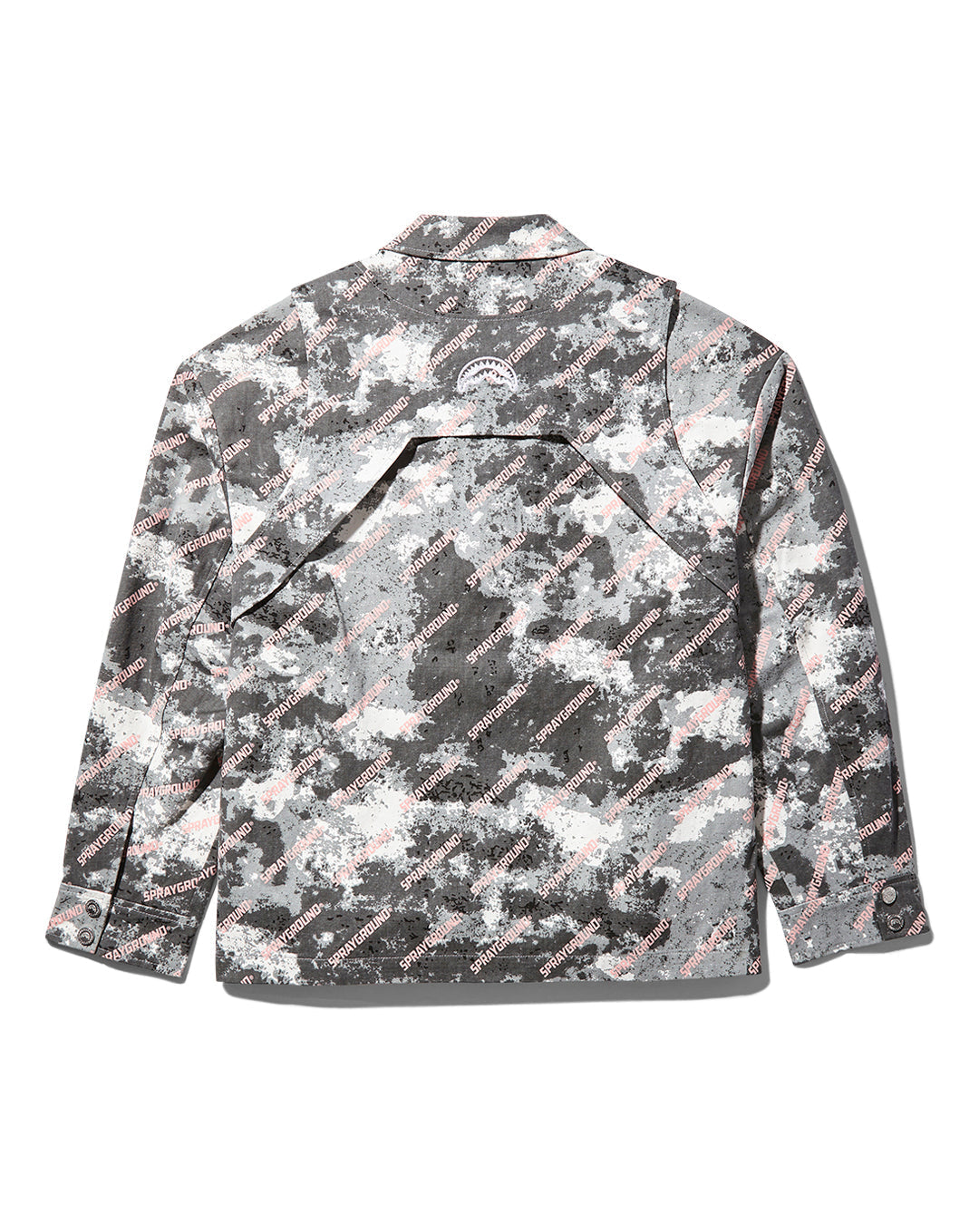 DOUBLE YOKE SNAP FRONT JACKET (GREY)