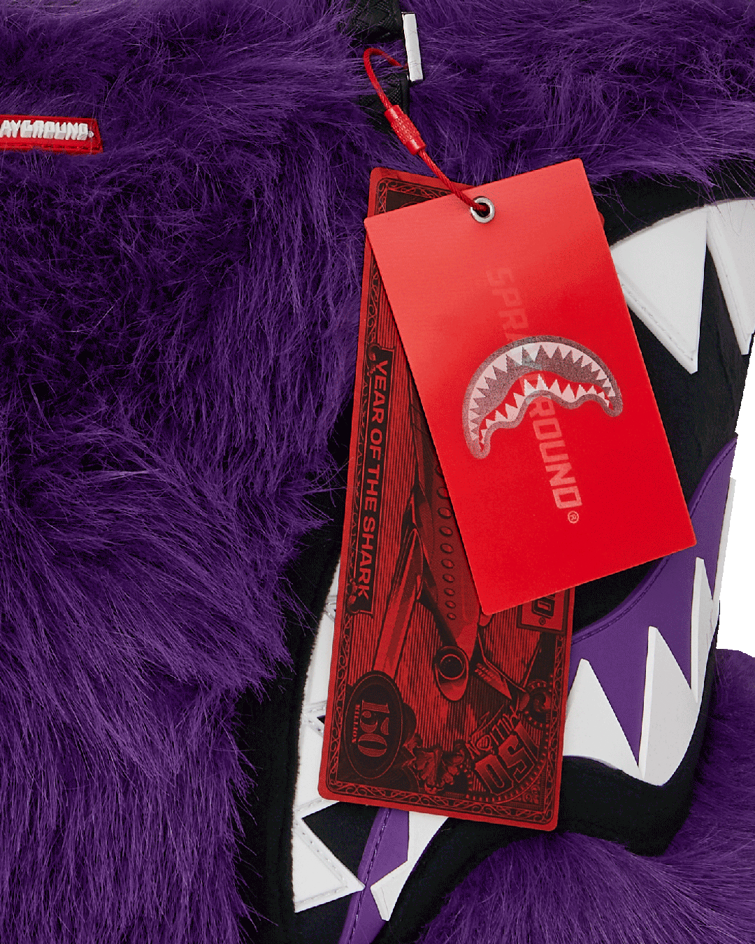 FURZILLA SHARK (PURP) TOTE
