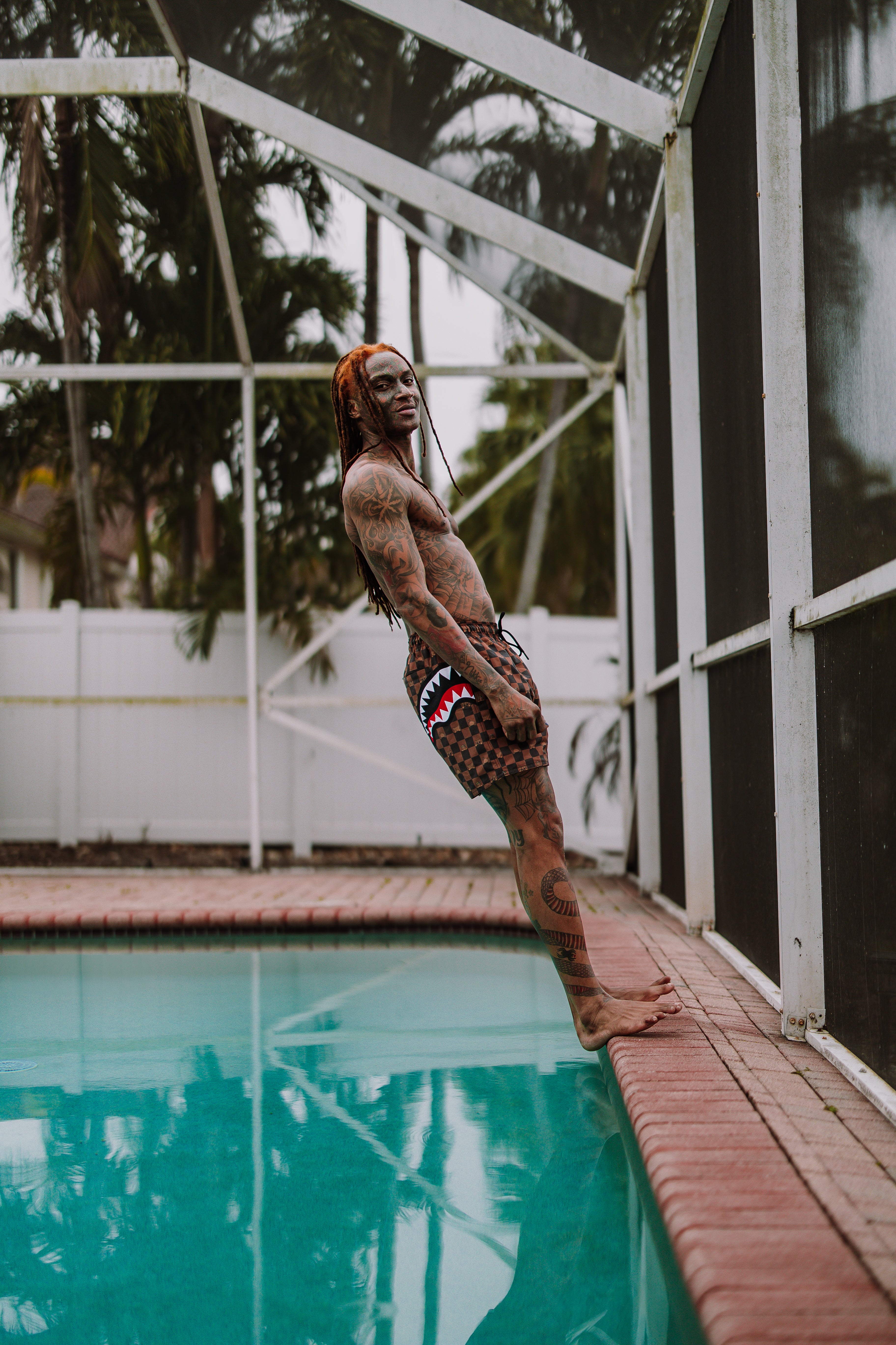 THE HIDEOUT SWIM SHORTS