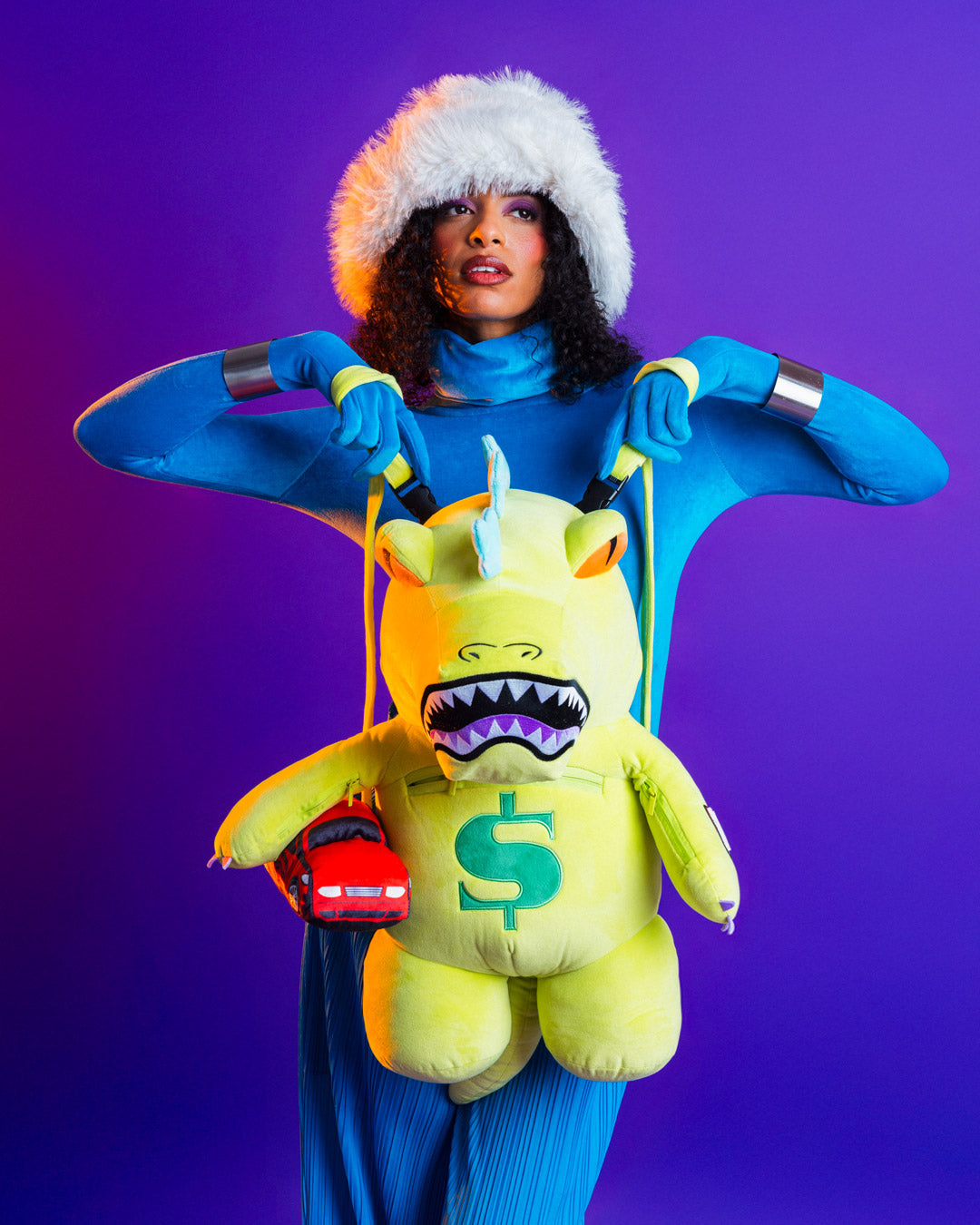 RUGRATS REPTAR GROWL PLUSH BACKPACK