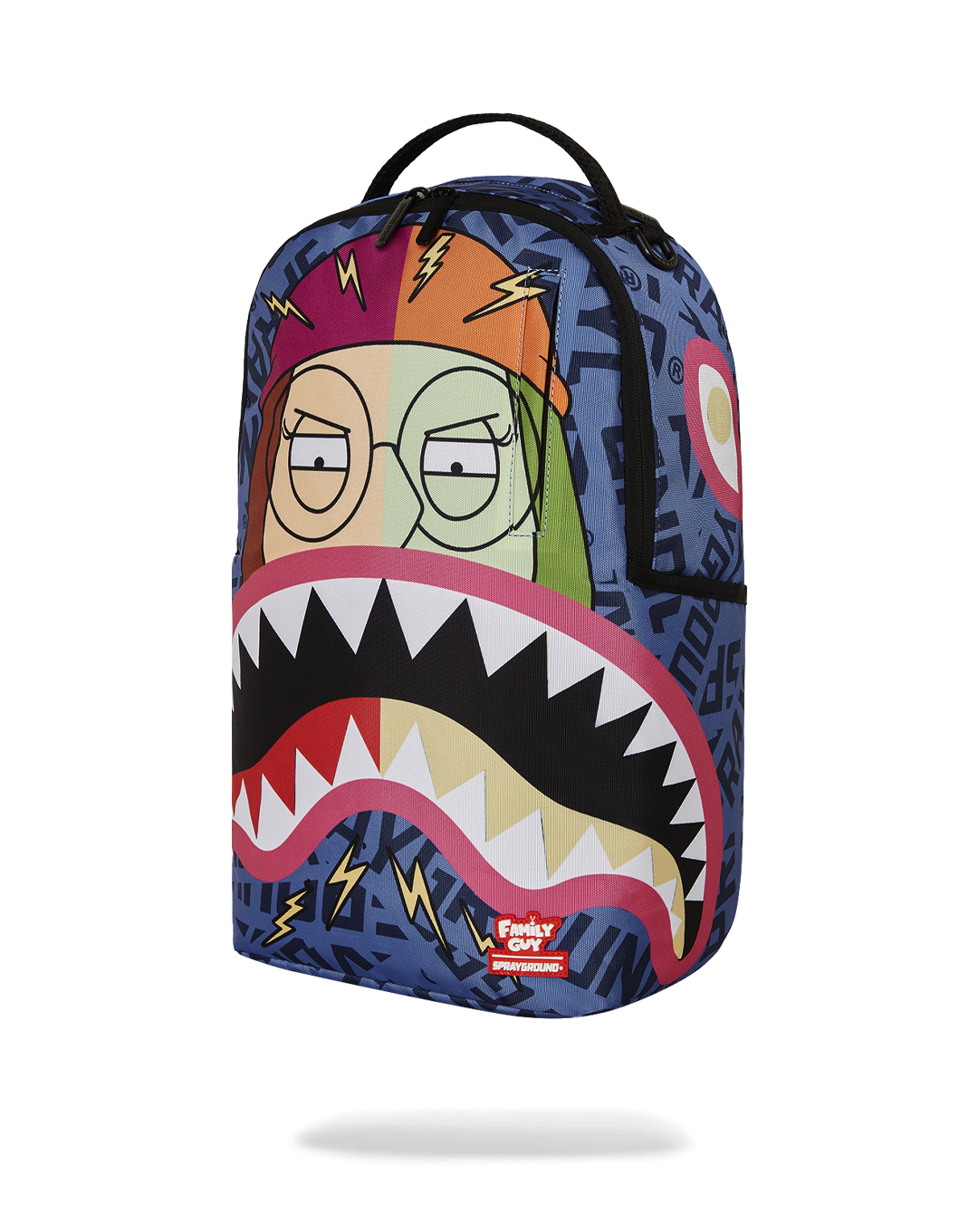 FAMILY GUY: MEG SHARK MOUTH DLXR BACKPACK