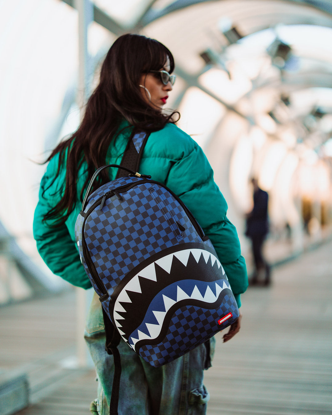MIDNIGHT MAGIC SHARKS IN PARIS BACKPACK