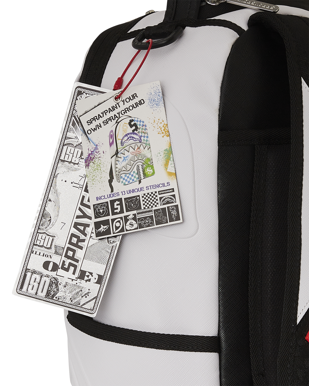 GRAFFITI ARTIST - DESIGN YOUR OWN BACKPACK - 9 STENCILS INCLUDED