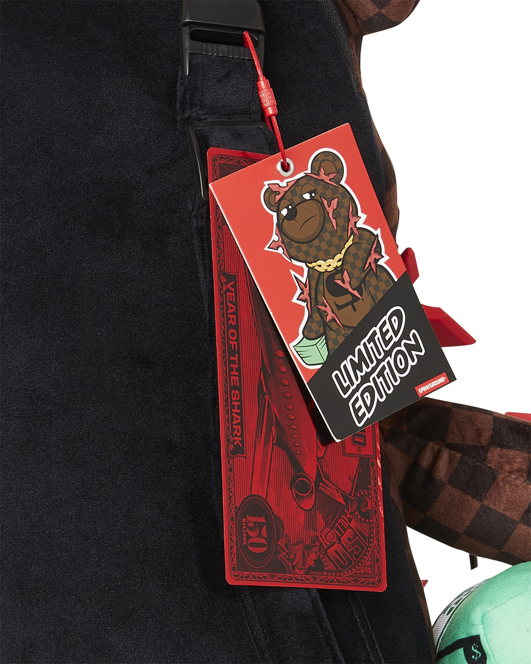OUCH, WHATEVER MONEYBEAR BACKPACK