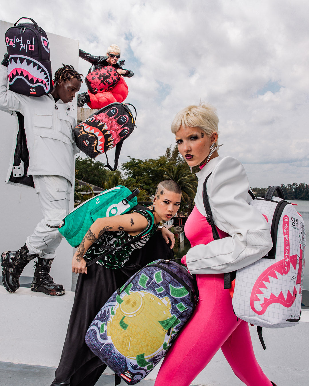 SQUID GAME COLLAB JUMPSUIT BACKPACK
