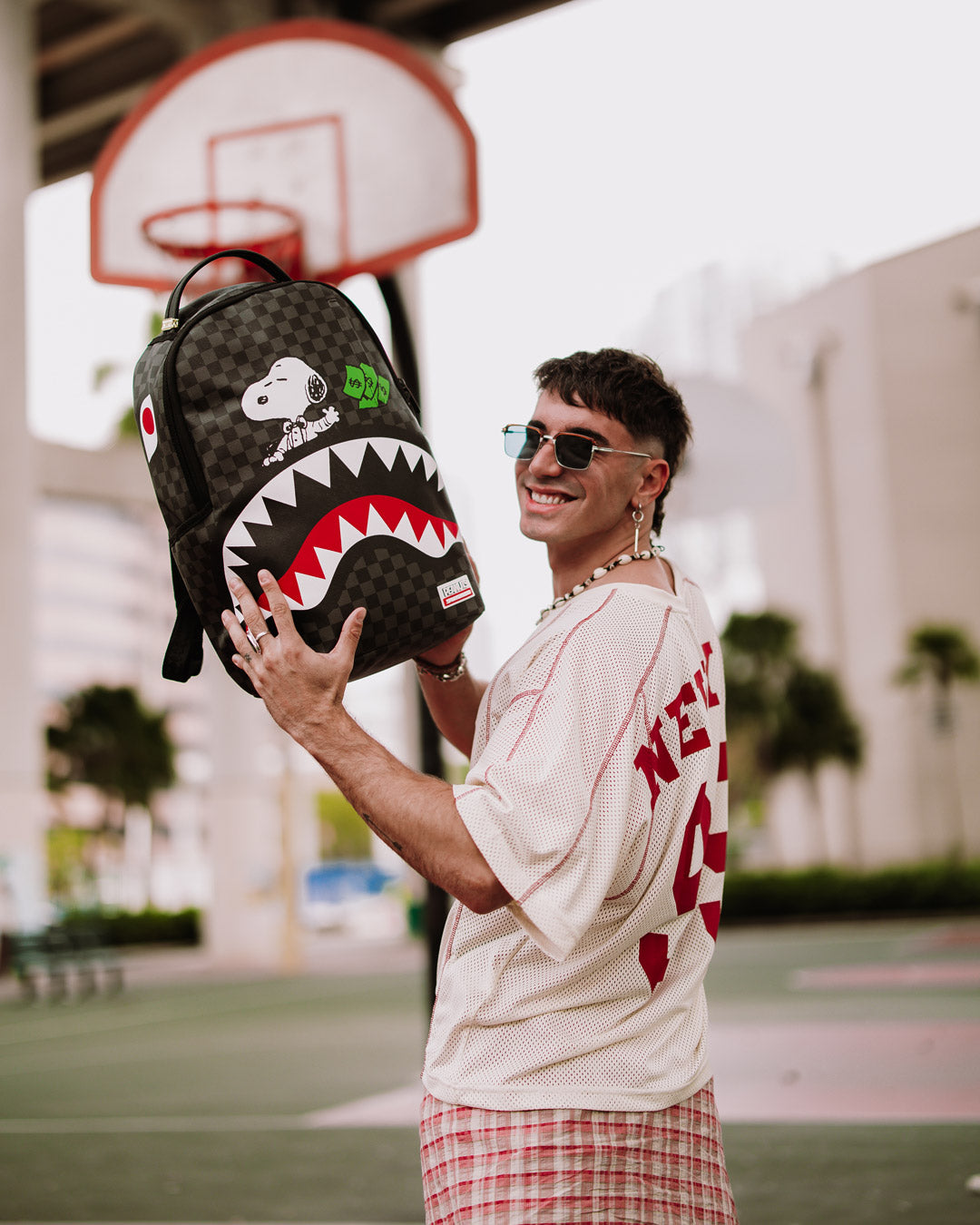SNOOPY SHARK RICH BACKPACK