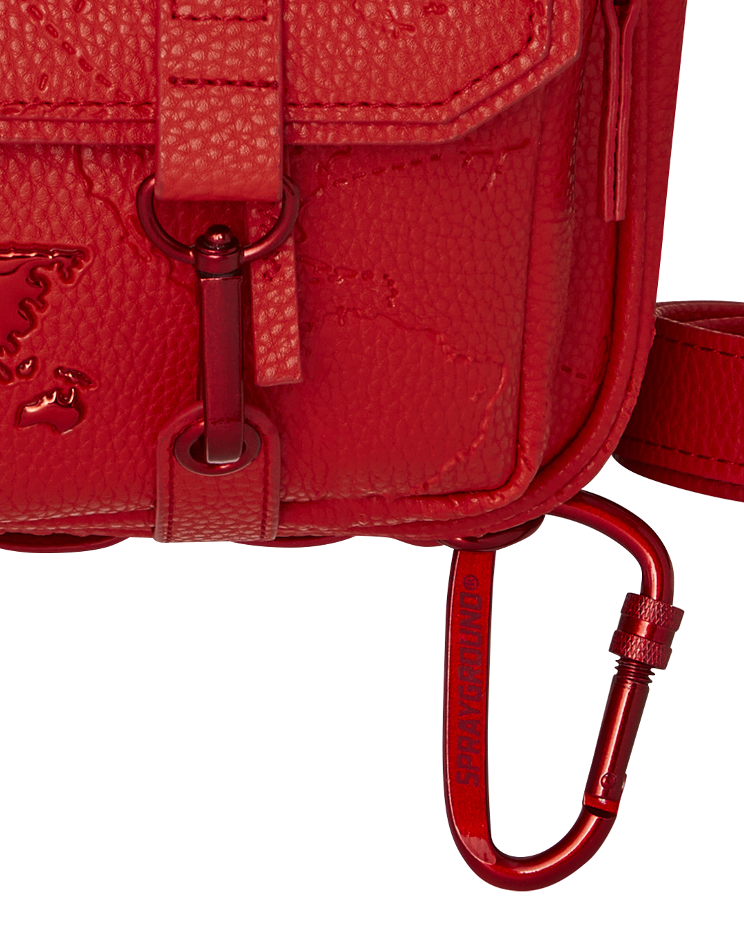 JAMES FIRST CLASS RUBY RED CROSSBODY
