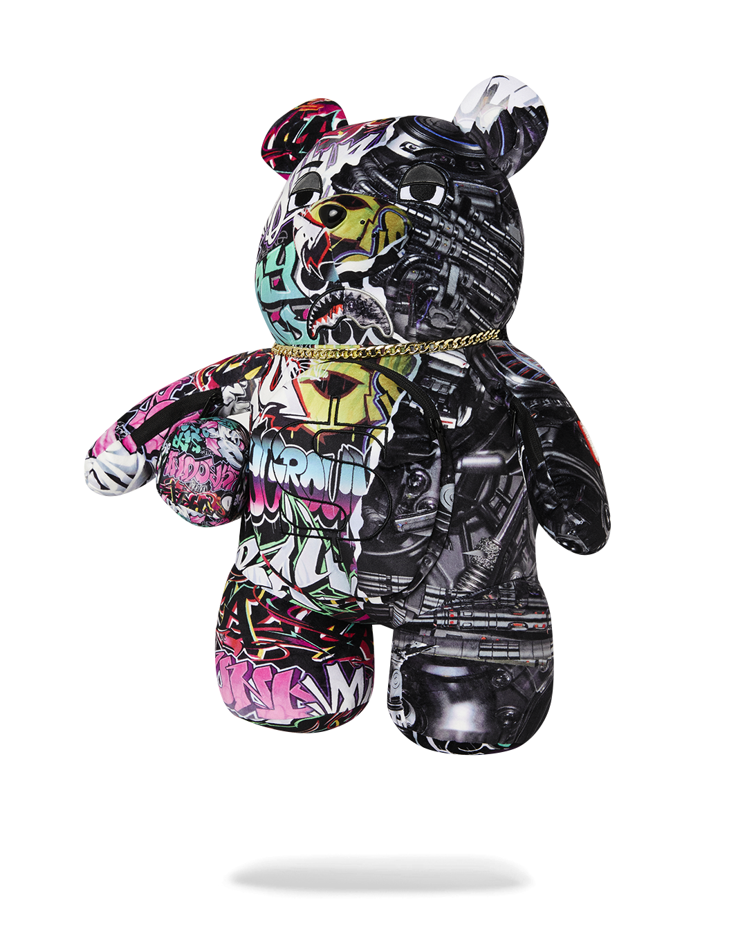 NEW CITY ANDROID MONEYBEAR TEDDYBEAR BACKPACK