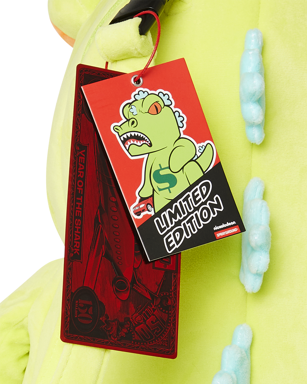 RUGRATS REPTAR GROWL PLUSH BACKPACK