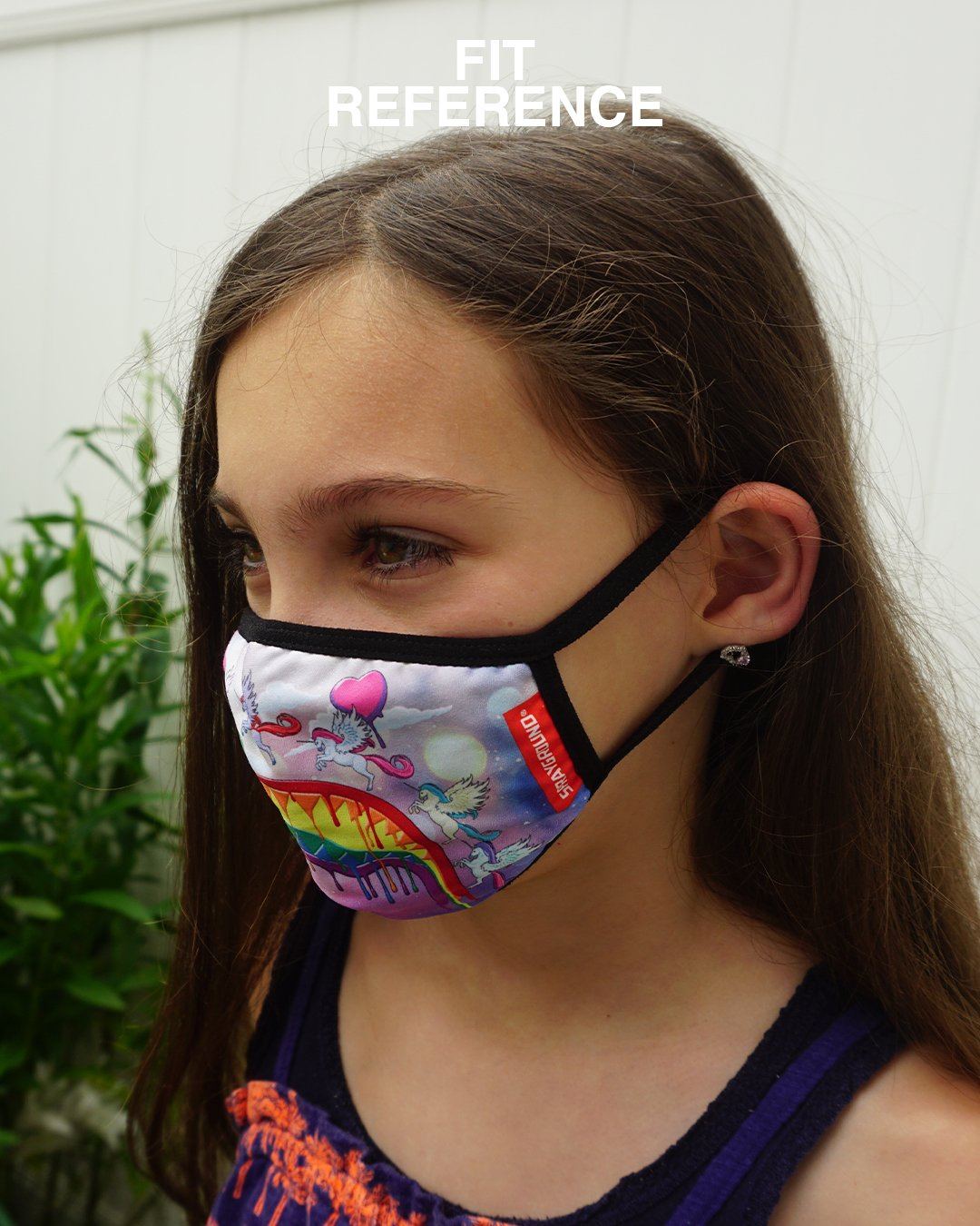 KIDS FORM FITTING MASK: SHARK ISLAND